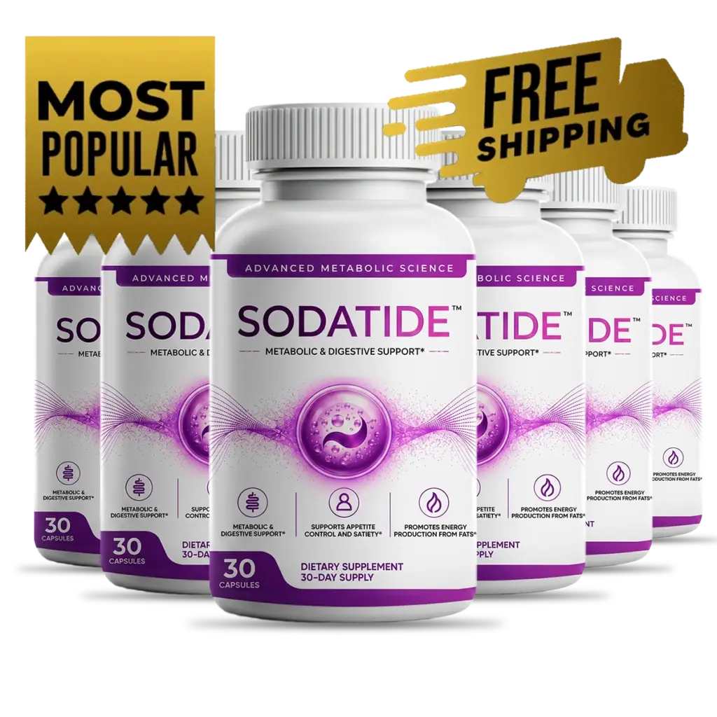 SodaTide six bottle package